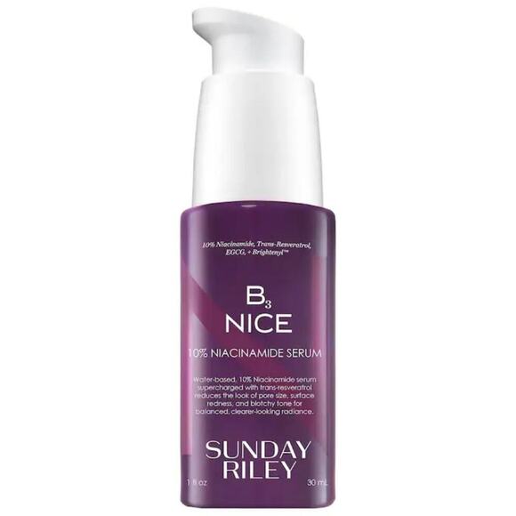 Sunday Riley B3 Nice 10% Niacinamide Serum Full Size - Picture 1 of 9